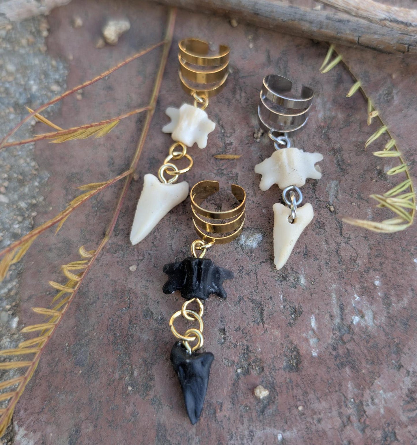 Bone Ear Cuffs