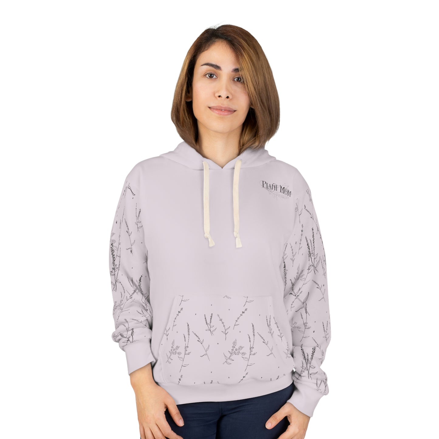 "Plant Mom" Floral Hoodie