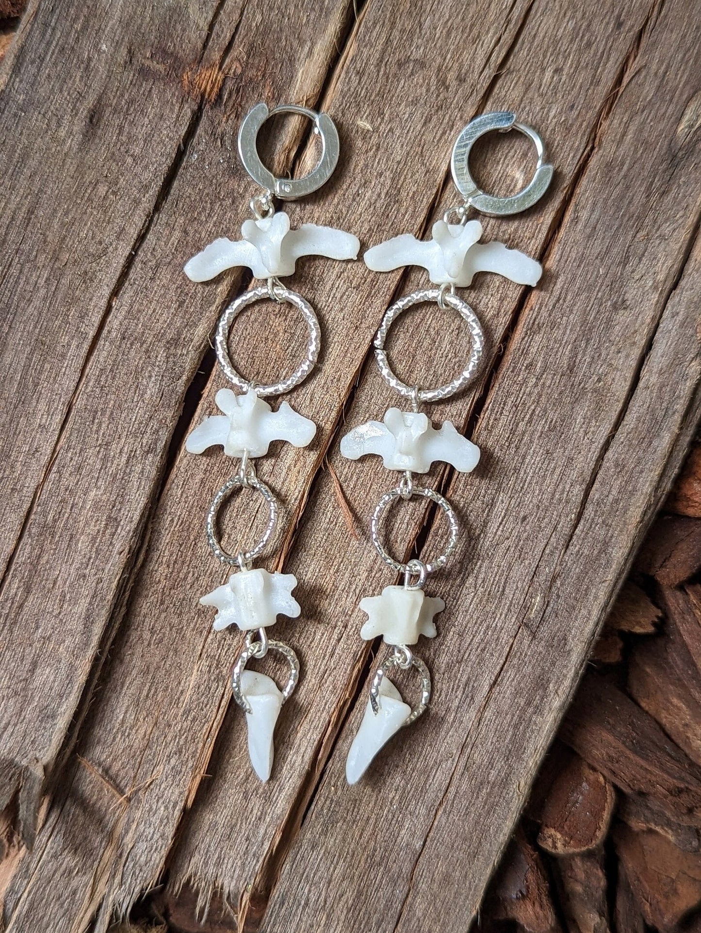 Micro Dragon Tail Earrings