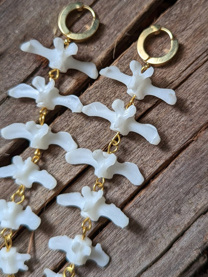 Micro Full Dragon Tail Earrings
