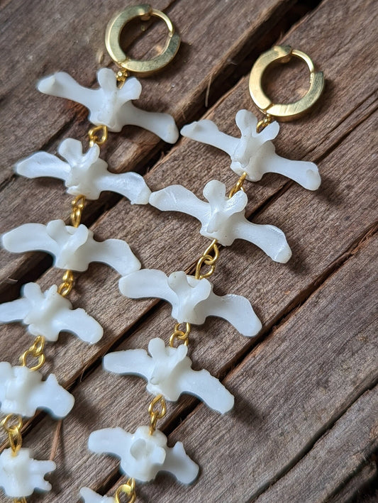 Micro Full Dragon Tail Earrings