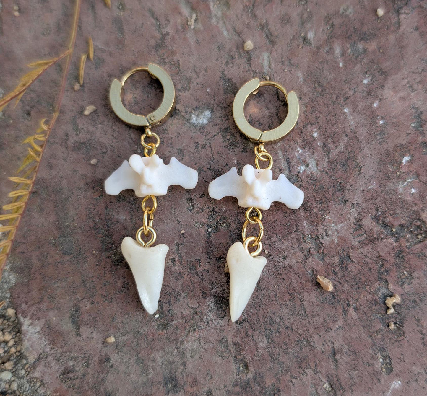 Micro Dragon Tail Earrings