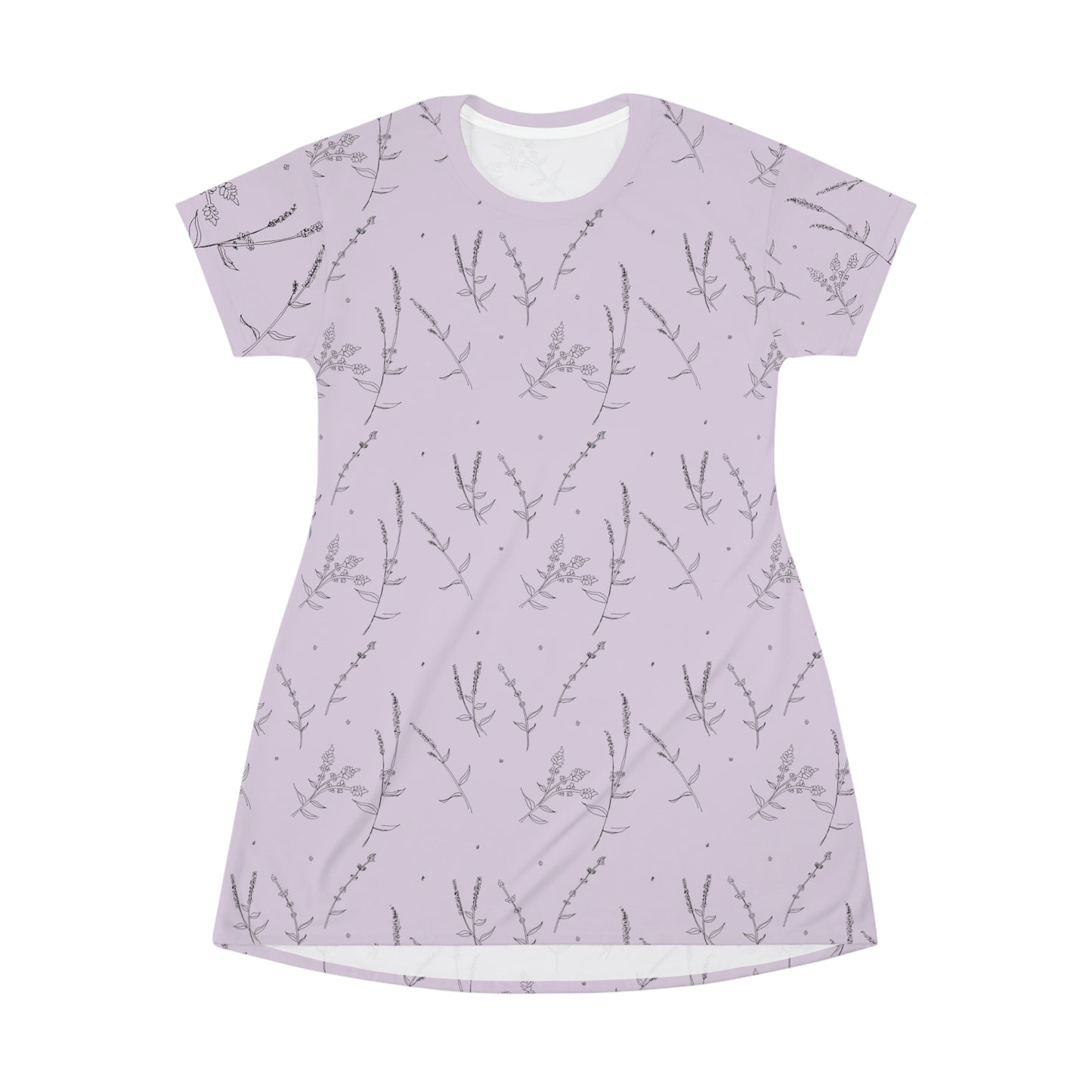 Long Lavender Shirt