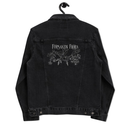 Unisex Forsaken Flora Denim Jacket