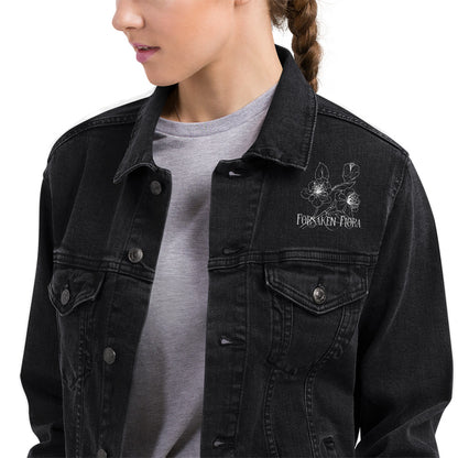 Unisex Forsaken Flora Denim Jacket